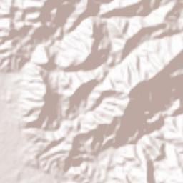 Muang Louang Namtha Terrain Map