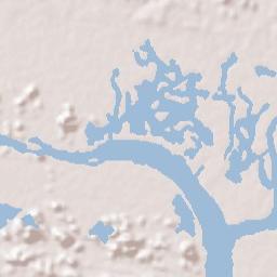Thành Phố Uông Bí Terrain Map