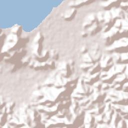 La Peñita de Jaltomba Terrain Map