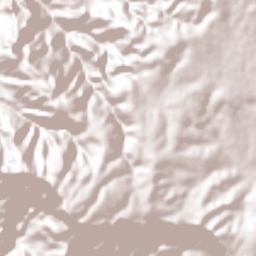 El Salvador Terrain Map