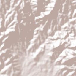 Guanajuato Terrain Map