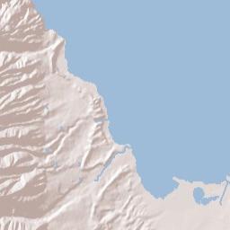 Wailuku Terrain Map