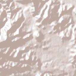 Amatanejo Terrain Map