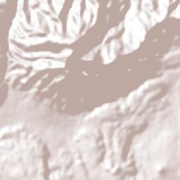 Santa Teresa Terrain Map