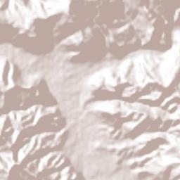 Benito Juárez Terrain Map