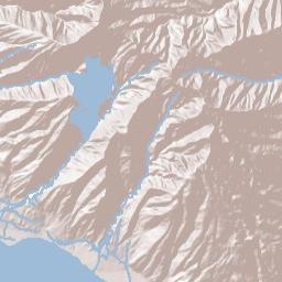 Maui County Terrain Map