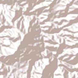 San Sebastián del Oeste Terrain Map