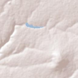 Agua Escondida Terrain Map