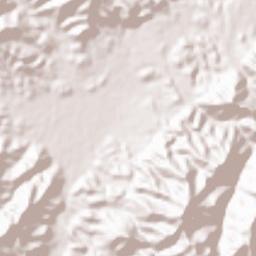 Muang Xay Terrain Map