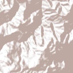 Tlahuelompa (San Francisco Tlahuelompa) Terrain Map