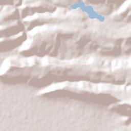 Cuesta de Ovejas Terrain Map