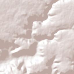 La Angostura de los Altos Terrain Map