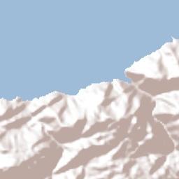 Boca de Tomatlán Terrain Map