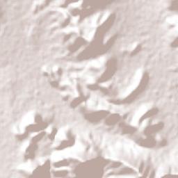 Pozuelos Terrain Map