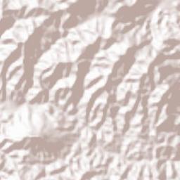 Xam Neua Terrain Map