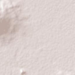 Piedras Negras Terrain Map