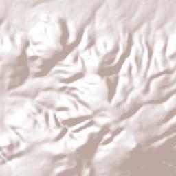 San Lorenzo Terrain Map