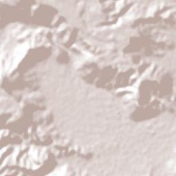 Villa Lázaro Cárdenas Terrain Map
