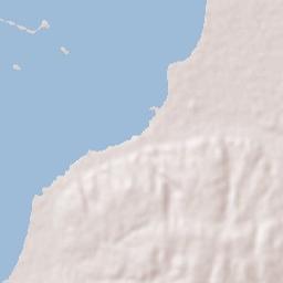 Manzanillo Terrain Map