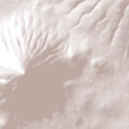 Cañada de Caracheo Terrain Map