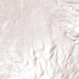 Huichapan Terrain Map