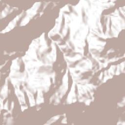 San Nicolás Terrain Map