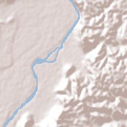Paso del Correo Terrain Map