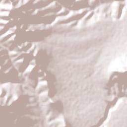 Santa María Batha Terrain Map