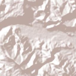 Cerro Grande Terrain Map