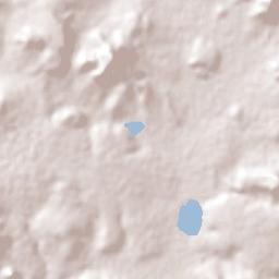 La Ladera Terrain Map