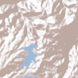 Los Reyes Terrain Map