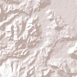 Santa Isabel Terrain Map