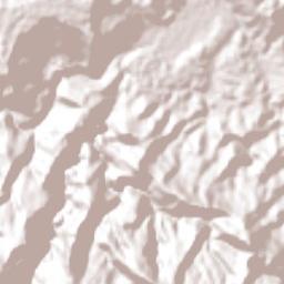 Tepetitán Reyeshogpan de Hidalgo Terrain Map