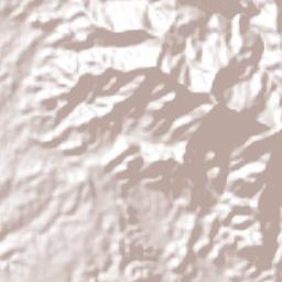 Municipio de Santiago de Cuba Terrain Map