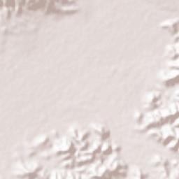 Amphoe Mae Ai Terrain Map