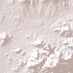 Benito Juárez Terrain Map