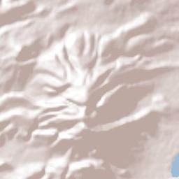 Piñícuaro Terrain Map