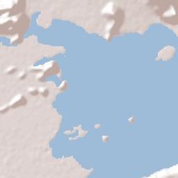 Irámuco Terrain Map