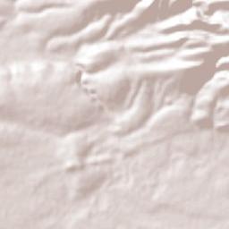 Maravatío de Ocampo Terrain Map