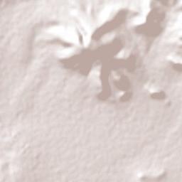 San Francisco Zacacalco Terrain Map