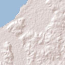 Campeche Terrain Map
