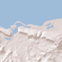 Estero Hondo Terrain Map
