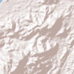 Luang Prabang Terrain Map