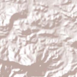 Los Hidalgos Terrain Map