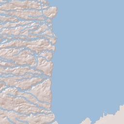 Pāpa‘ikou Terrain Map