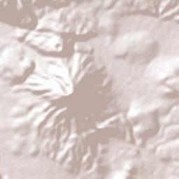 Tacátzcuaro Terrain Map