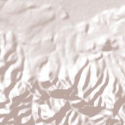 San Lucas Pío Terrain Map