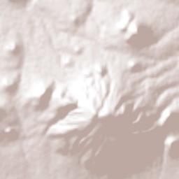 Teacalco Terrain Map