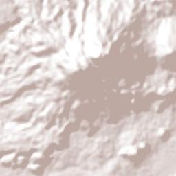 Ahuirán Terrain Map