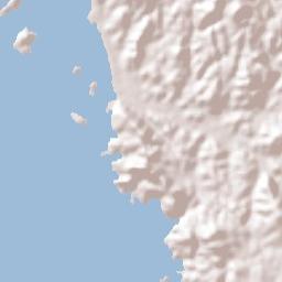 Chamela Jalisco Terrain Map